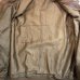 画像26: 1935's　”MA-１”　STYLE　FULL ZIP.　ALL RIB　STYLE　and CHINSTRAP　NUBBUCK SUEDE　LEATHER JACKET　WITH　TALON 扇形 RIVET ZIPPER　good style !!