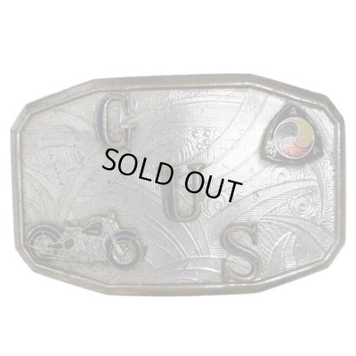 画像1: 30's AMA BELT BUCKLE