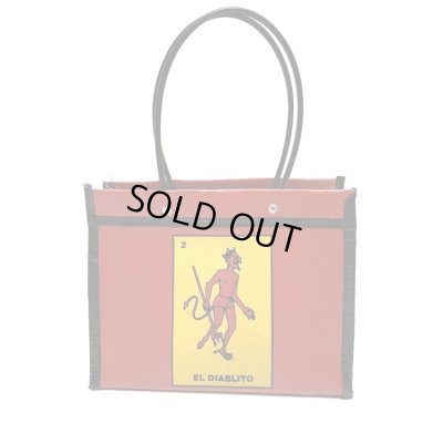 画像1: 60's RED DEVIL VINIL BAG