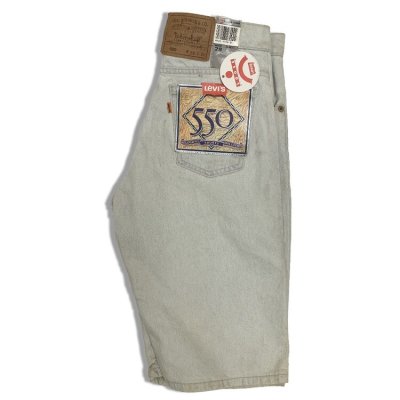 画像1: 90's　DEAD STOCK　LEVI'S　550　DENIM　SHORT PANTS　