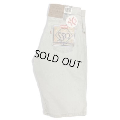 画像1: 90's　DEAD STOCK　LEVI'S　550　DENIM　SHORT PANTS　
