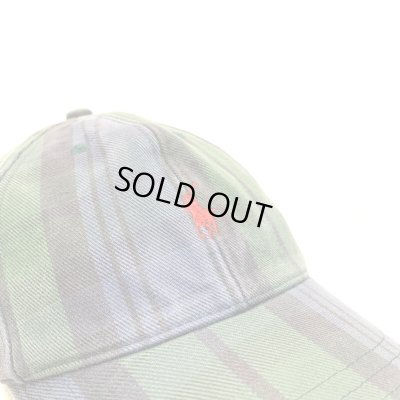 画像6: 90's RALPH BLACK WATCH CHECK CAP