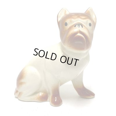 画像1: OLD FRENCH BULLDOG FIGURINE (1)