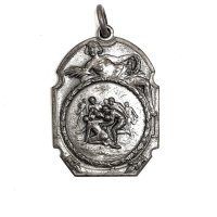 〜30's AMERICAN FOOTBALL MEMORIAL SILVER MEDAL PENDANT TOP