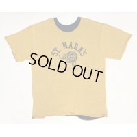 80's 「ST.MARK'S」 REVERSIBLE TEE SHIRTS SIZE:XL