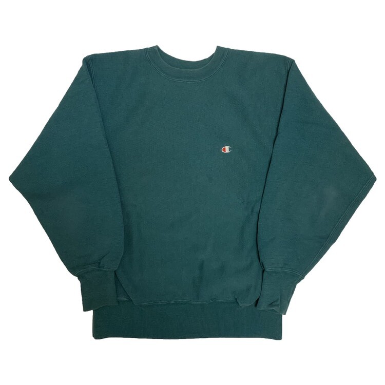 90's CHAMPION REVERSE WEAVE DARK GREEN - NOW OR NEVER