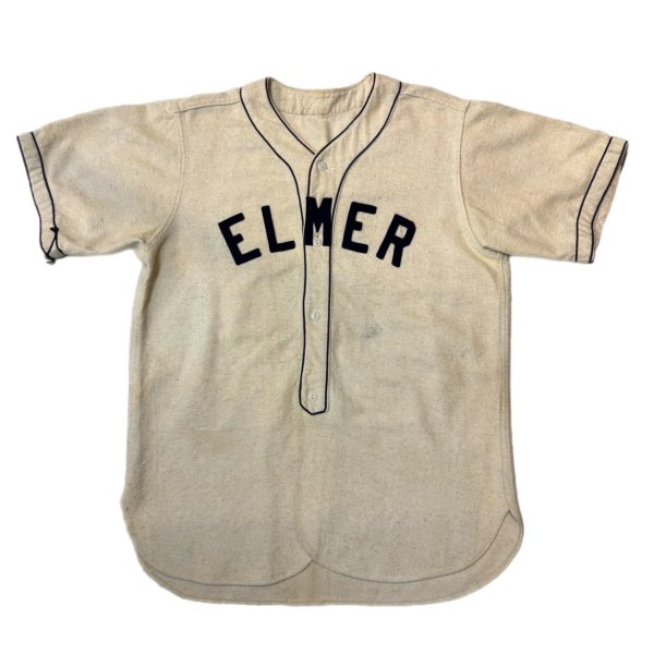 画像1: - 40's BASEBALL　SHIRTS　WITH　FELT　PATCHES (1)