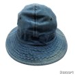 画像3: -1998's "DOUBLE R L"　U.S.ARMY　TYPE　４ PANNELS　COTTON TWILL　INDIGO 染め　HAT　「MADE IN U.S.A.」　SIZE表記：XL (3)