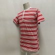 画像18: 60's〜 RED×WHITE　BORDER Tee SHIRTS　with HENRY NECK and POCKET　MINT CONDITION (18)