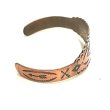 画像4: 50's "NAVAJO"　COPPER BANGLE　with STAMP WORKS (4)