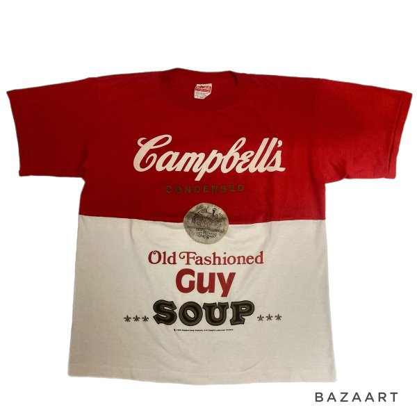 画像1: 80's "Campbell  Soup"   ADVERTISING  Tee SHIRTS   good Design !! (1)