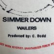 画像6: 80's DEAD STOCK   "STUDIO 1"   「THE WAILERS」 "SIMMER DOWN"   PRINTED  Tee SHIRTS (6)