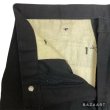 画像10: 60's DEAD STOCK　with FLASHER　”CUSTOM MADE”　BLACK　ALL COTTON　SHORT PANTS　rare color !! (10)