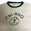 画像3: 50's "Champion"　「RUNNER TAG」　”CHI - RHO"　しみこみPRINTED　RINGER Tee SHIRTS (3)