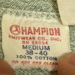 画像3: 60's "Champion"　with RUNNER TAG　霜降り GREEN　しみ込み COLLEGE　PRINTED　Tee SHIRTS　TAG 2枚付き　RARE !!き (3)