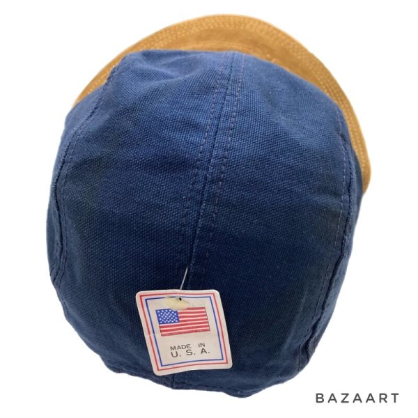 画像22: 70's- DEAD STOCK　”HATQUARTERS　U.S.A.”　OUTDOOR　COTTON × SUEDE　CAP　one size fits all !! (22)