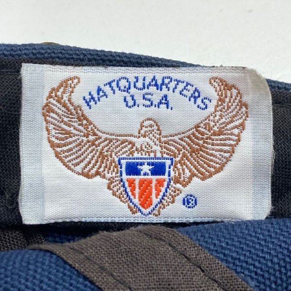 画像3: 70's- DEAD STOCK　”HATQUARTERS　U.S.A.”　OUTDOOR　COTTON × SUEDE　CAP　one size fits all !! (3)