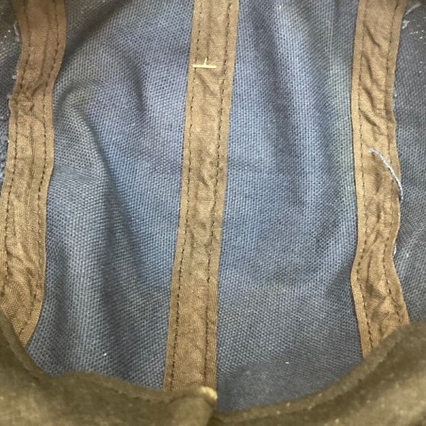 画像15: 70's- DEAD STOCK　”HATQUARTERS　U.S.A.”　OUTDOOR　COTTON × SUEDE　CAP　one size fits all !! (15)
