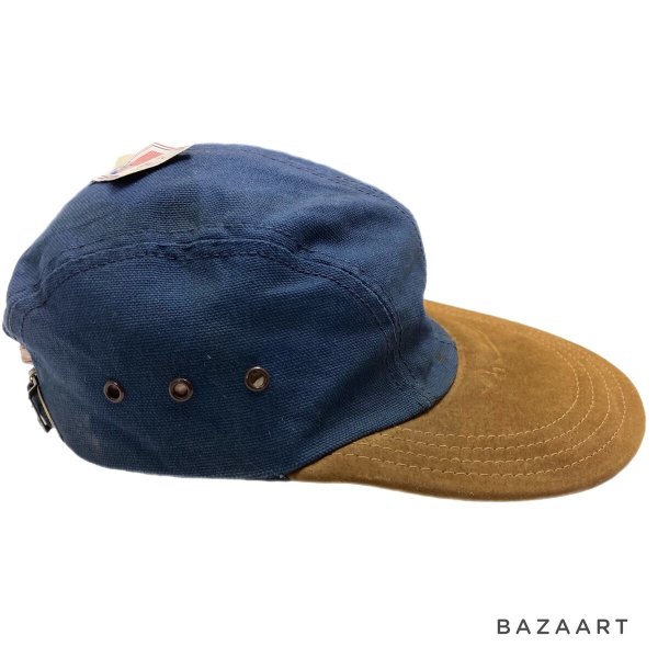 画像5: 70's- DEAD STOCK　”HATQUARTERS　U.S.A.”　OUTDOOR　COTTON × SUEDE　CAP　one size fits all !! (5)