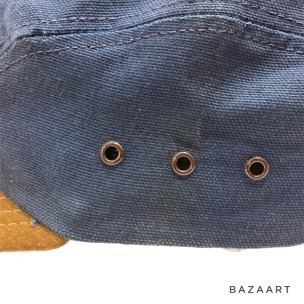 画像7: 70's- DEAD STOCK　”HATQUARTERS　U.S.A.”　OUTDOOR　COTTON × SUEDE　CAP　one size fits all !! (7)
