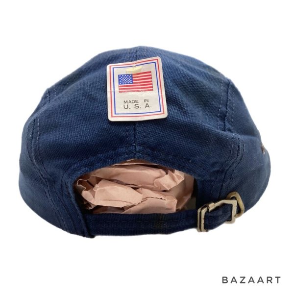 画像10: 70's- DEAD STOCK　”HATQUARTERS　U.S.A.”　OUTDOOR　COTTON × SUEDE　CAP　one size fits all !! (10)