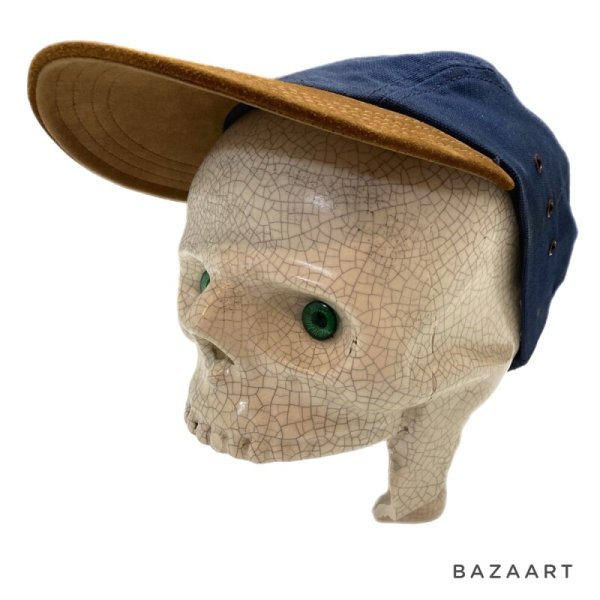 画像21: 70's- DEAD STOCK　”HATQUARTERS　U.S.A.”　OUTDOOR　COTTON × SUEDE　CAP　one size fits all !! (21)