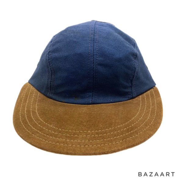 画像8: 70's- DEAD STOCK　”HATQUARTERS　U.S.A.”　OUTDOOR　COTTON × SUEDE　CAP　one size fits all !! (8)