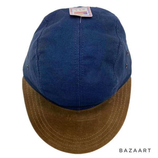 画像12: 70's- DEAD STOCK　”HATQUARTERS　U.S.A.”　OUTDOOR　COTTON × SUEDE　CAP　one size fits all !! (12)