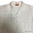 画像4: 1970's  DEAD STOCK  "VIETNAM WAR"　WHITE　COTTN TWILL　「MEDICAL ASSISTANR」　ITALIAN COLLAR　SHORTSLEEVE JACKET　rare !!　 (4)