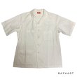 画像1: 1970's  DEAD STOCK  "VIETNAM WAR"　WHITE　COTTN TWILL　「MEDICAL ASSISTANR」　ITALIAN COLLAR　SHORTSLEEVE JACKET　rare !!　 (1)