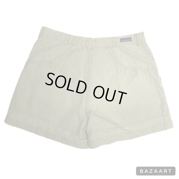 画像1: late 80's OLD　"PATAGONIA"　COTTON CANVAS　CLIMBING　SHORT PANTS　SIZE：34 (1)