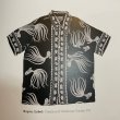 画像25: 50's　"CATALINA"　BLACK　「Japanese　Fighting　Fish」　 RAYON　 HAWAIIAN　SHIRTS　SIZE：L　ON BOOK !!　special !! (25)