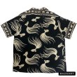 画像5: 50's　"CATALINA"　BLACK　「Japanese　Fighting　Fish」　 RAYON　 HAWAIIAN　SHIRTS　SIZE：L　ON BOOK !!　special !! (5)