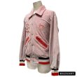 画像29: -1990's "DeLONG"　PINK　襟付き CORDUROY　BASEBALL JACKET　wirh EMBROIDERY (29)