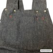 画像14: -40's DEAD STOCK　”WHITE FIELD"　「巻き」　STYLE　and　UNUSUAL　SHOULDER STRAP　DENIM BIB OVERALL　good size !!　perfect !! (14)