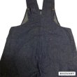 画像11: -40's DEAD STOCK　”WHITE FIELD"　「巻き」　STYLE　and　UNUSUAL　SHOULDER STRAP　DENIM BIB OVERALL　good size !!　perfect !! (11)