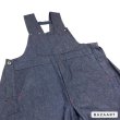 画像9: -40's DEAD STOCK　”WHITE FIELD"　「巻き」　STYLE　and　UNUSUAL　SHOULDER STRAP　DENIM BIB OVERALL　good size !!　perfect !! (9)