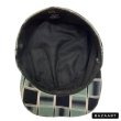 画像14: 1993's-1998's　OLD　”DOUBLE R L”　COTTON FLANNEL　ENGINEER CAP　PEPPERMINT　×　BLACK　SHADOW CHECK　PATTERN　good color !!　good size !!　SPECIAL !! (14)