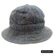 画像10: 70's "Lee"　HICKORY STRIPE　6 PANNELS　HAT　good size !!　good condition !! (10)