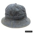 画像12: 70's "Lee"　HICKORY STRIPE　6 PANNELS　HAT　good size !!　good condition !! (12)