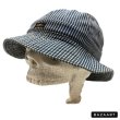 画像3: 70's "Lee"　HICKORY STRIPE　6 PANNELS　HAT　good size !!　good condition !! (3)