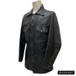 画像30: around 60's "LANGLITZ LEATHERS"　FULL SNAP BUTTON　BLACK　LEATHER　SHIRTS JACKET　rare !!　 (30)