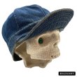 画像7: -50's  6 pannels   DENIM  WORK   CAP     good size !! (7)