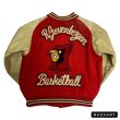 画像1: 50's　ARM LEATHER　BASEBALL JACKET　with MANNY GOOD PATCHES　good looking !! (1)