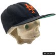 画像10: 70's  "ROMAN PRO. LICENSE　「New York　METS」　”MLB”　BASEBALL CAP　BLACK × ORANGE　good size !! (10)