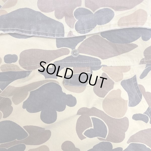 画像37: 80's "COLUMBIA"　EGGPLANT CAMO.　PATTERN　COTTON × NYLON　SHELL　GORE TEX　HUNTING　PARKA　with HOODED　good making !!　 (37)
