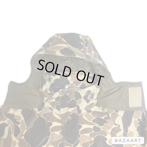 画像7: 80's "COLUMBIA"　EGGPLANT CAMO.　PATTERN　COTTON × NYLON　SHELL　GORE TEX　HUNTING　PARKA　with HOODED　good making !!　 (7)