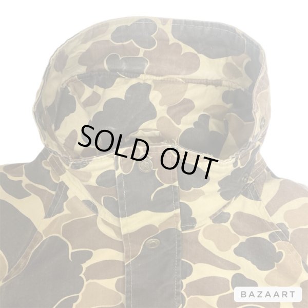 画像6: 80's "COLUMBIA"　EGGPLANT CAMO.　PATTERN　COTTON × NYLON　SHELL　GORE TEX　HUNTING　PARKA　with HOODED　good making !!　 (6)