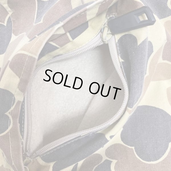 画像15: 80's "COLUMBIA"　EGGPLANT CAMO.　PATTERN　COTTON × NYLON　SHELL　GORE TEX　HUNTING　PARKA　with HOODED　good making !!　 (15)