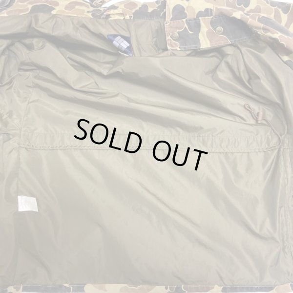 画像28: 80's "COLUMBIA"　EGGPLANT CAMO.　PATTERN　COTTON × NYLON　SHELL　GORE TEX　HUNTING　PARKA　with HOODED　good making !!　 (28)